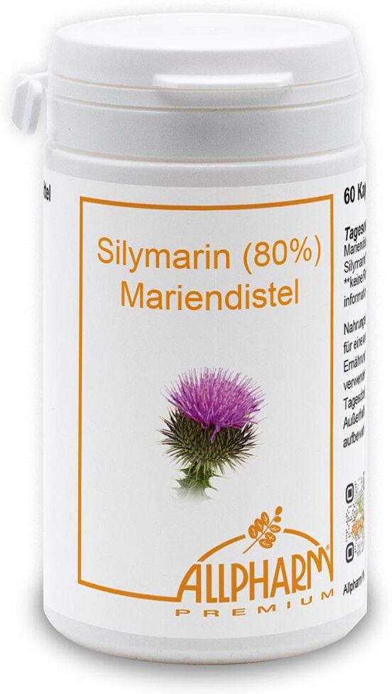 Silymarin 80% Mariendistel Allpharm Premium Kapsel (n)