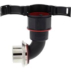 Wiska 10107370 EMBF90I-48-50-BK Verschraubung Schwarz 48 mm 90° 5 St.