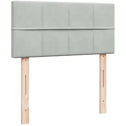 vidaXL, Boxspringbett, Cahonina (Block mit Quadraten) (80 x 200 cm)