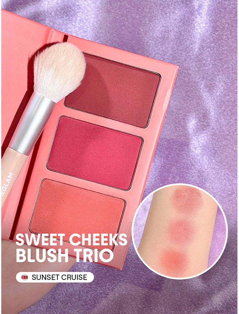 Sheglam Palette de trois couleurs Sweet Cheeks #SunSet Cruise