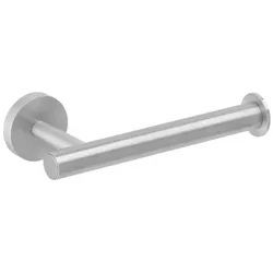 Herzbach Design iX Papierrollenhalter 17.814000.1.09 Edelstahl gebürstet, ohne Deckel, Wandmontage