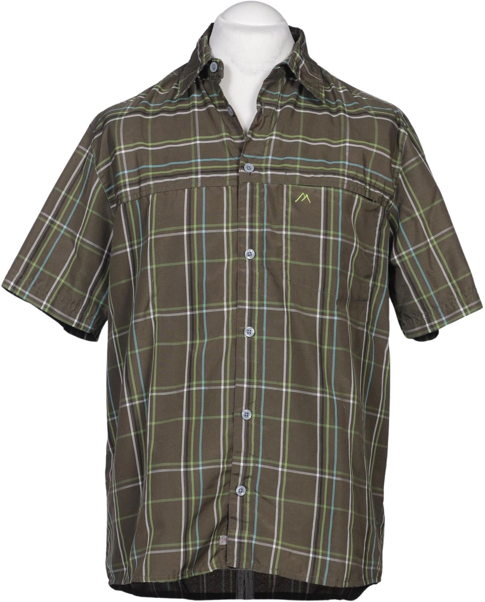 Maier Sports Herren Hemd, Grün, Gr. EU 50, Synthetik - Second Hand