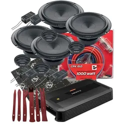 VW Passat B7 Power Soundsystem Endstufe Lautsprecher