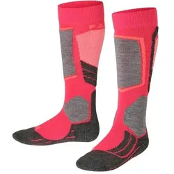 Falke Kinder Strümpfe Ki FALKE SK2 Intermediate Kids, Größe 31-34 in Rot 8564