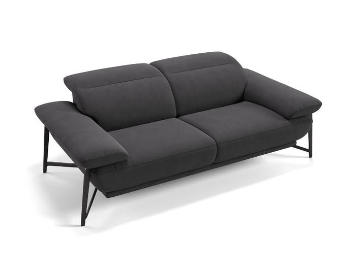 Stoffgarnitur Designsofa 2-Sitzer BIANCO