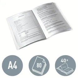 LEITZ Sichtbuch WOW DIN A4 rot