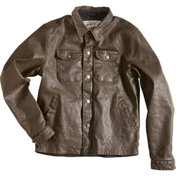 Rokker Rokkertech, Textiljacke - Dunkelbraun - L