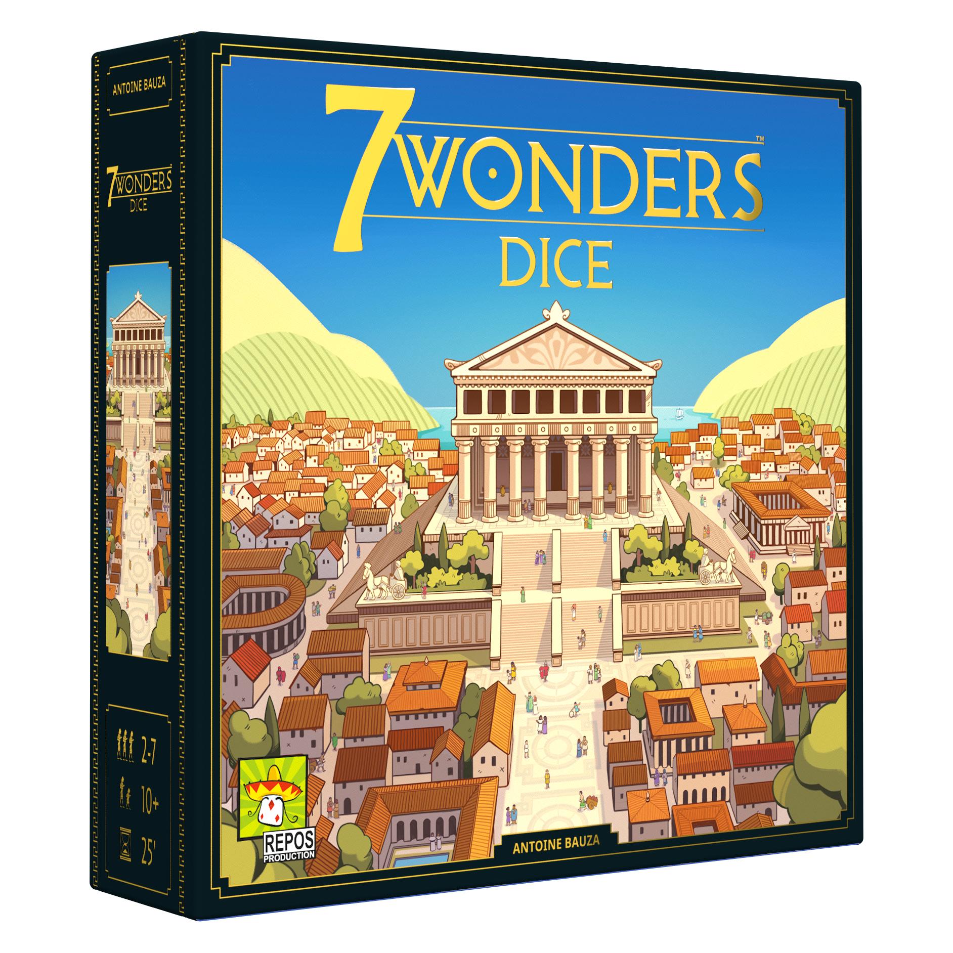 Asmodée 7 Wonders Dice (Französisch, Niederländisch, 2 - 7 Spieler) (REP01-014NLFR)