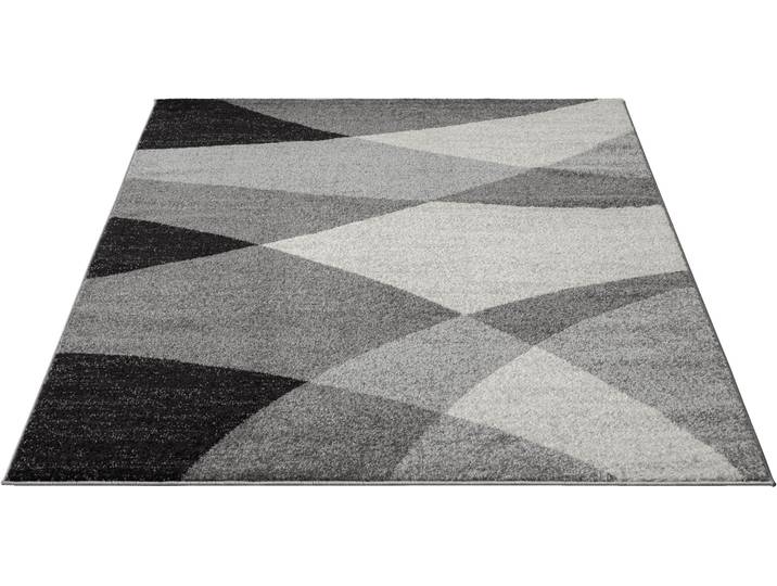 merinos Thales 6100 rechteckig 10 mm Höhe Kurzflorteppich mit Konturenschnitt, Wohnzimmer
