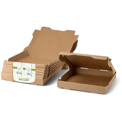greenbox - Pizzakartons Ø 26 cm, braun, 100 St.