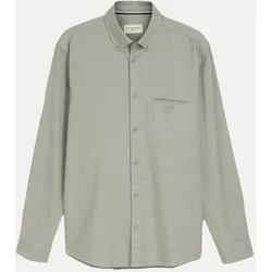 Hemd mit Button-Down-Kragen Blau S