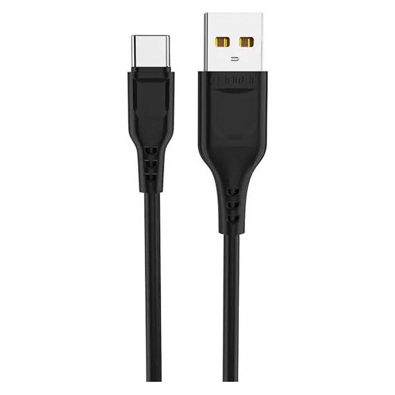 Denmen 2.1A USB TYP-C KABEL SCHWARZ 2M USB 2.1A D23 (2 m) (35545451)