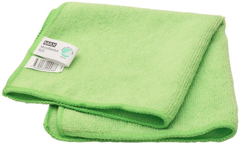 MAX Microfiberduk ECO 32x32cm grön 10/fp