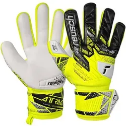 REUSCH Kinder Handschuhe Attrakt Grip Junior, Größe 5 in Silber Silber