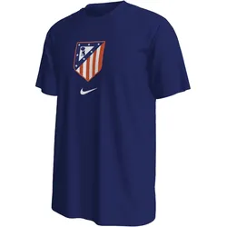NIKE Atlético Madrid Crest T-Shirt Herren 455 - deep royal blue XXL