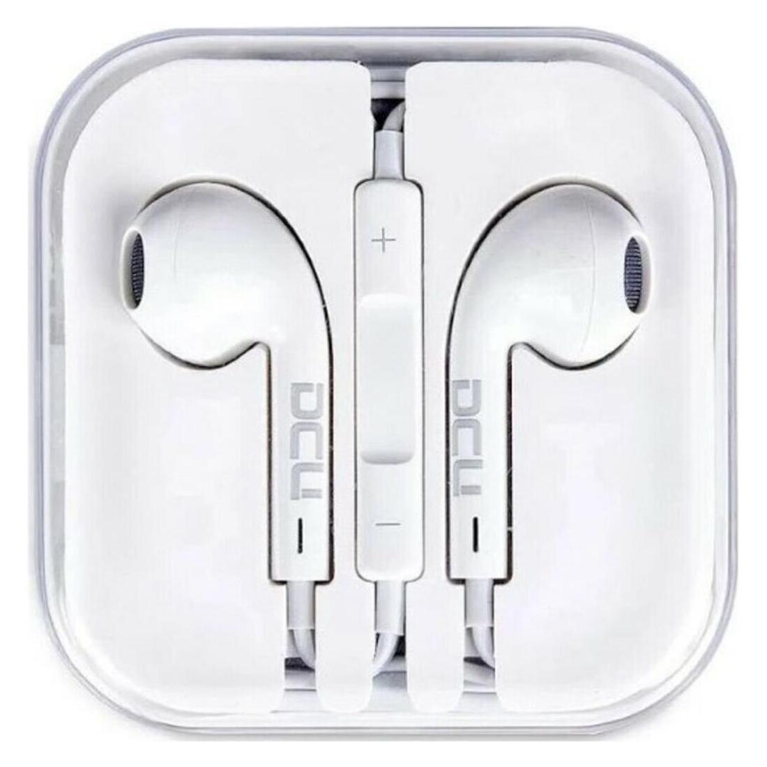 DCU Tecnologic Headphones Jack 3.5mm Stereo White (Kabelgebunden) (34151000)