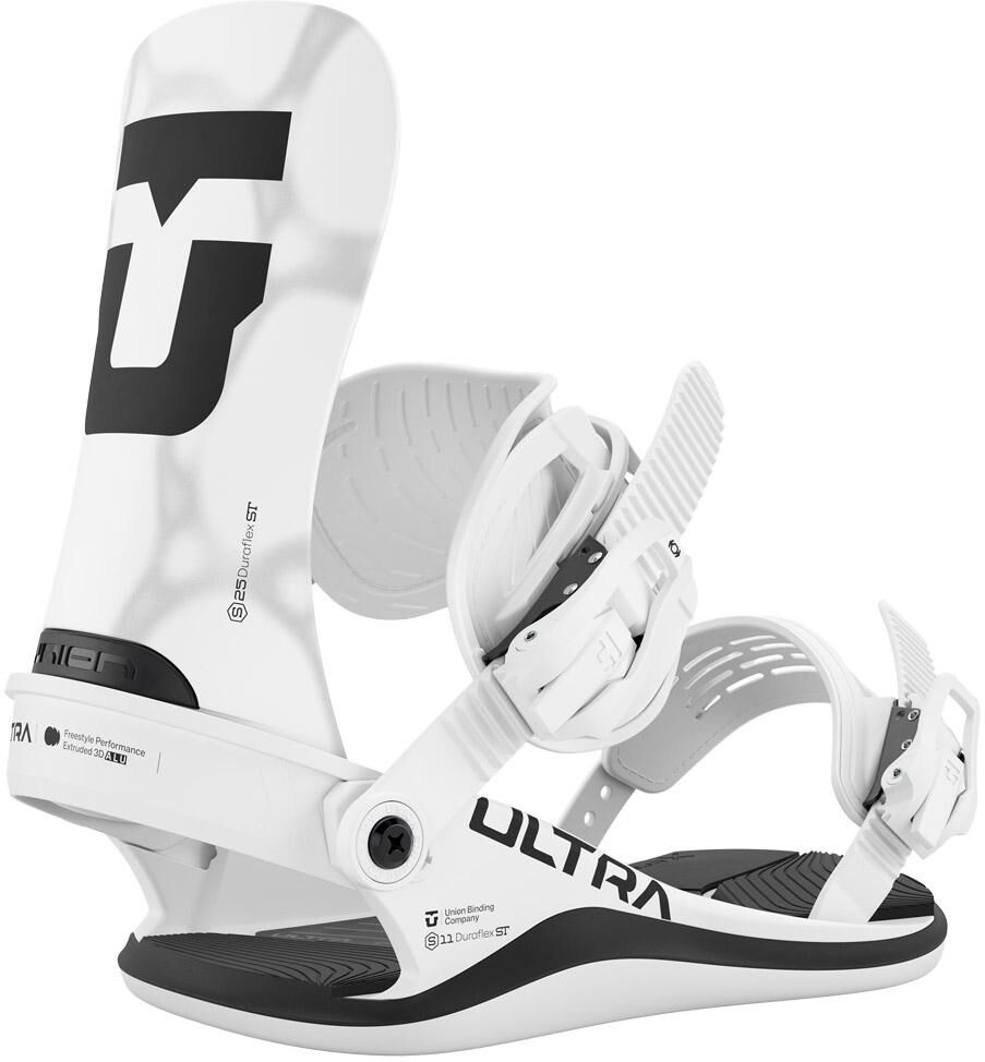 Union  - Ultra White - M - Fix Snowboard