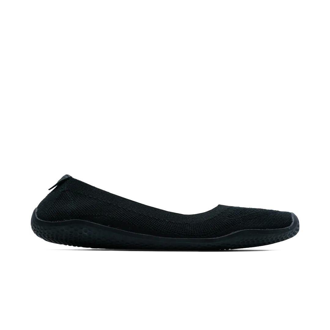 Vivobarefoot Damen Asana Yin Ballerina Knit schwarz 42.0