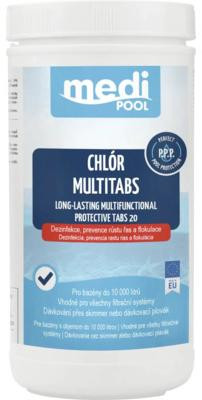mediPOOL Multifunctionele zwembadtabletten voor desinfectie, 20 gram