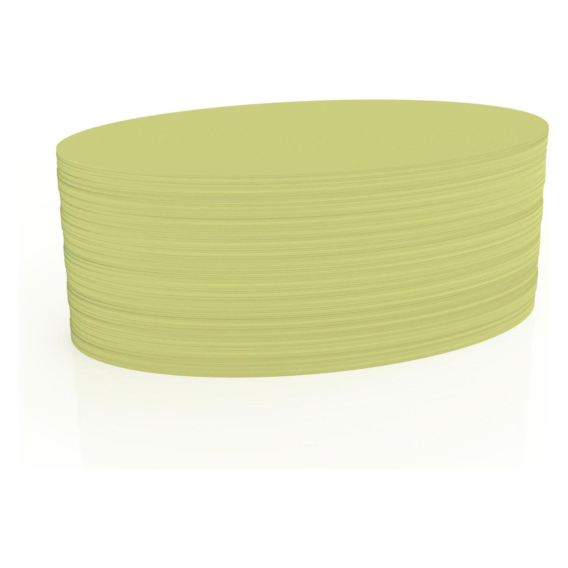 Magnetoplan Kommunikationskarte oval, 190x110 mm gelb (111151902)