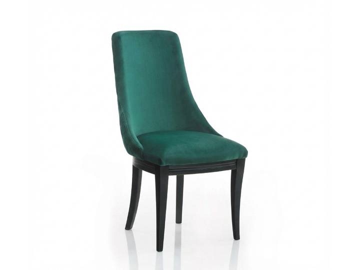 JVmoebel Esszimmerstuhl Grüner Esszimmerstuhl aus Massivholz – Designer Relaxstuhl, Made in Europe
