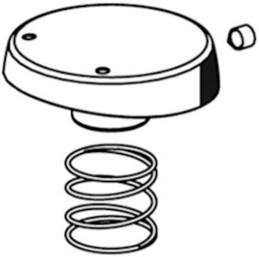 Schell XERIS SC-M Poignée de commande à ressort, chrome (231070699)