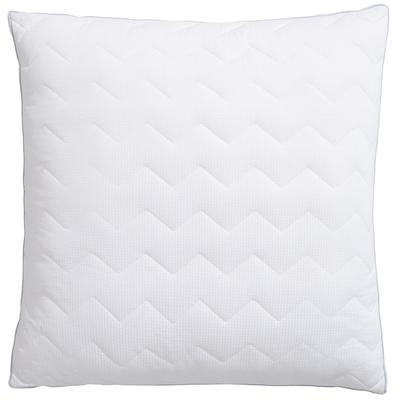 Kunstfaserkopfkissen DELAVITA "Onyx II", weiß, B:80cm H:5cm L:80cm, Bezug: 100% Baumwolle. Füllung: 100% Polyester, Kopfkissen, atmungsaktiv und sorg für einen erholsamen Schlaf