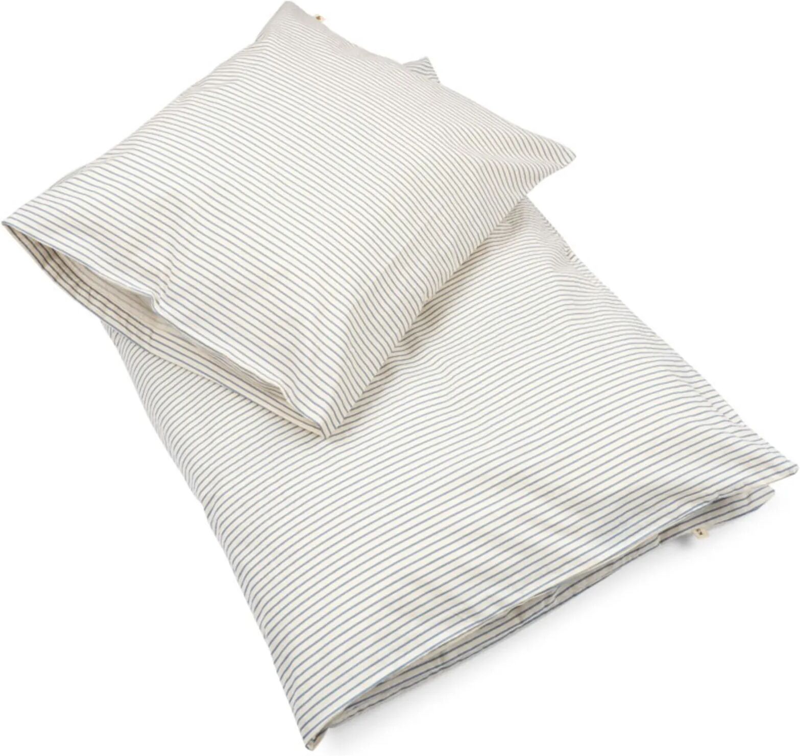 Konges Sløjd Parure de lit Stripes Bleu 100x140