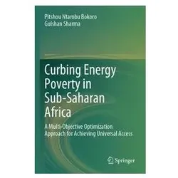 Curbing Energy Poverty in Sub-Saharan Africa, Fachbücher von Sharma Gulshan, Bokoro Pitshou Ntambu