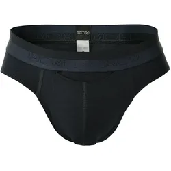 HOM Herren Slip - Mini Briefs HO1, Unterhose, Baumwoll-Modal, einfarbig Navy / L