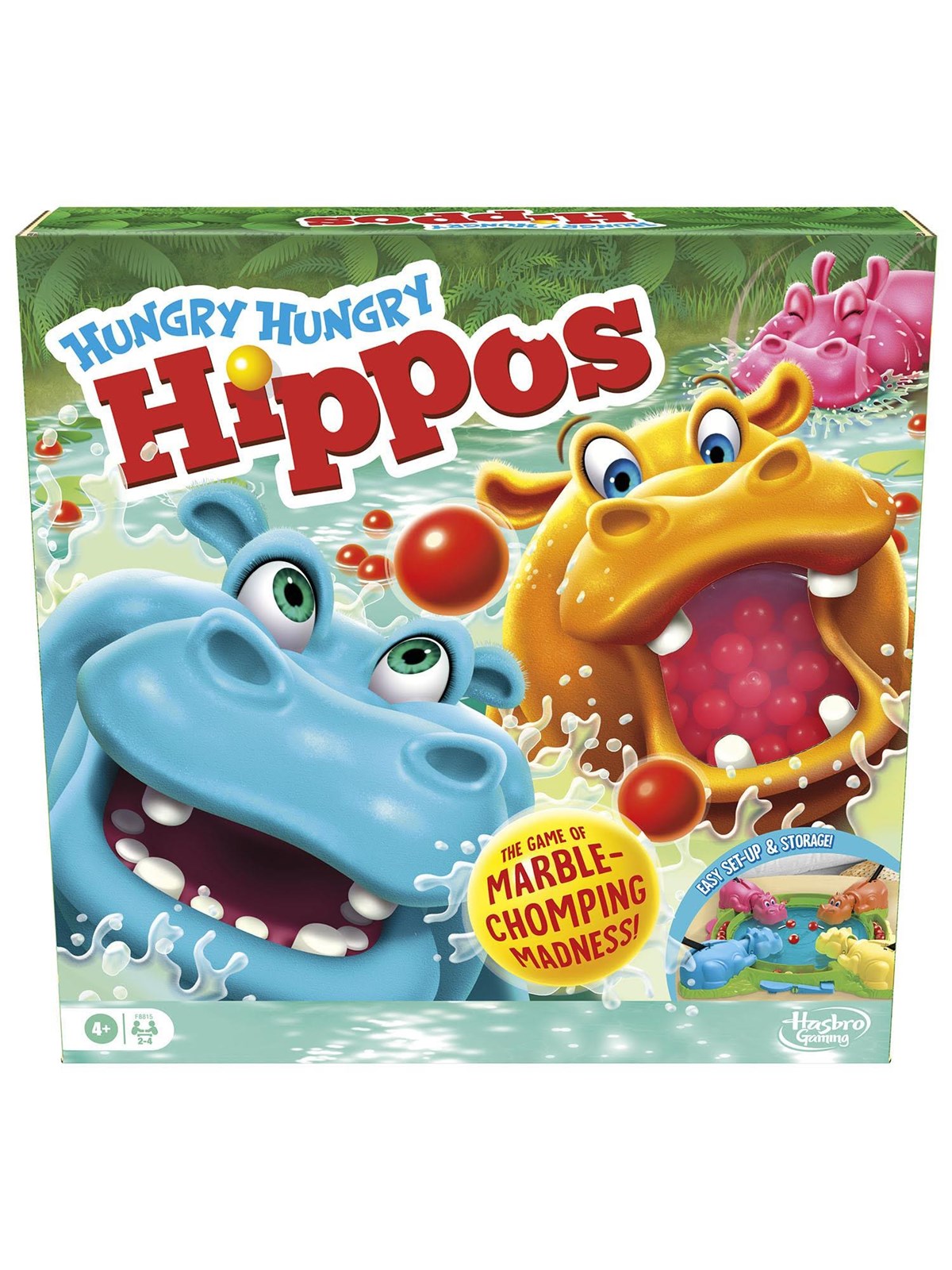 Hasbro Game Hungry Hungry Hippos