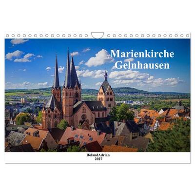 Marienkirche Gelnhausen (Wandkalender 2027 DIN A4 quer), CALVENDO Monatskalender