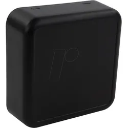 CB RS02SBK - Sensorgehäuse,74x74x25,5 mm,massiv,schwarz