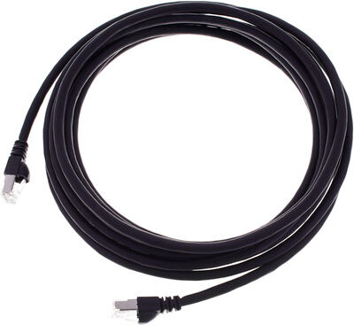 Telegärtner CAT6A Patchkabel 5m, sw noir