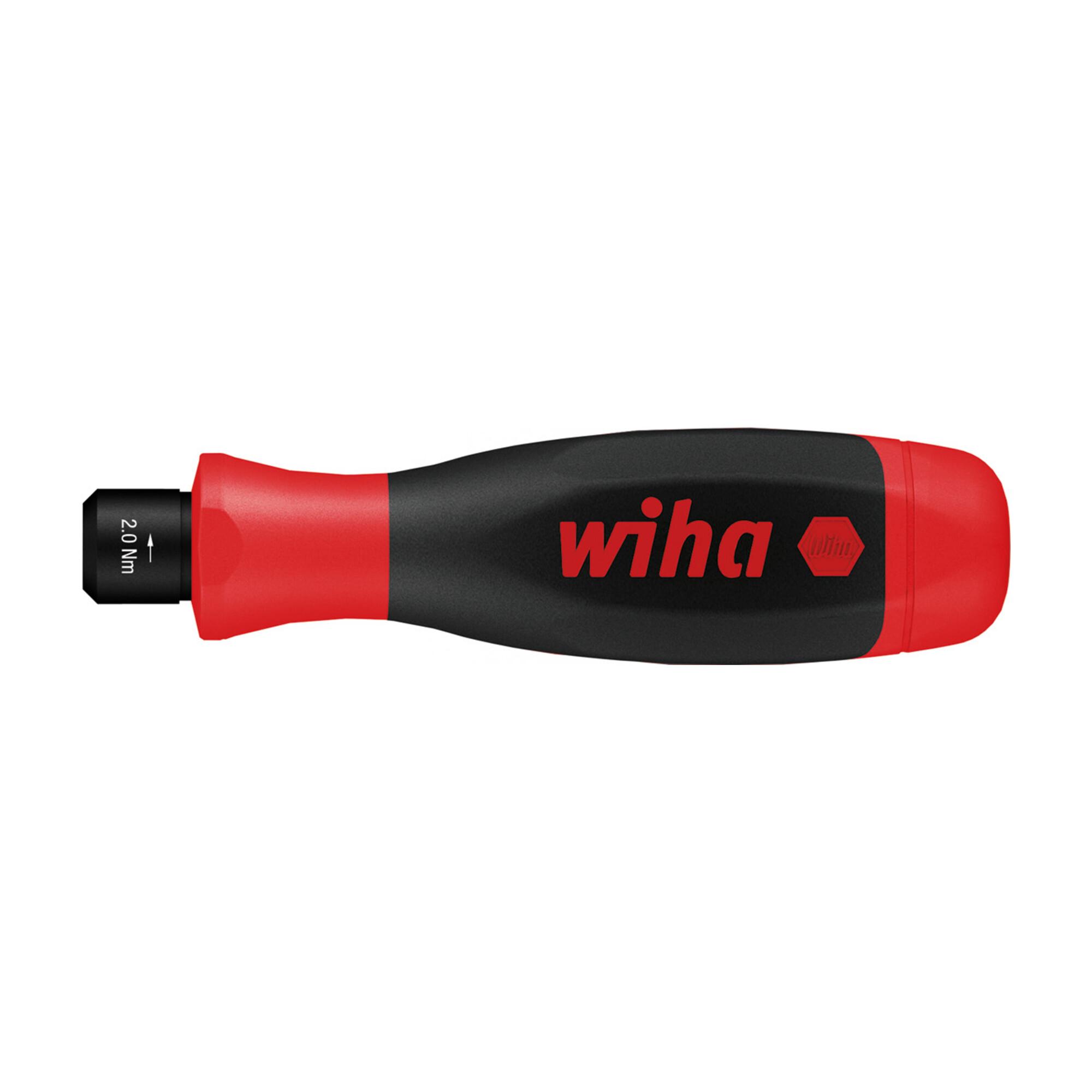 Wiha Drehmoment-Schraubendreher easyTorque mit fest voreingestellter Drehmomentbegrenzung von 4,5 Nm und isolierter Klinge für Elektrikerarbeiten, Durchmesser: 4 mm (36321)