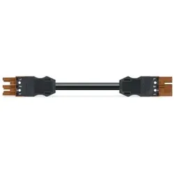Wago 771-9373/066-205 konfektionierte Verbindungsleitung,Cca,Buchse Stecker,braun 7719373066205