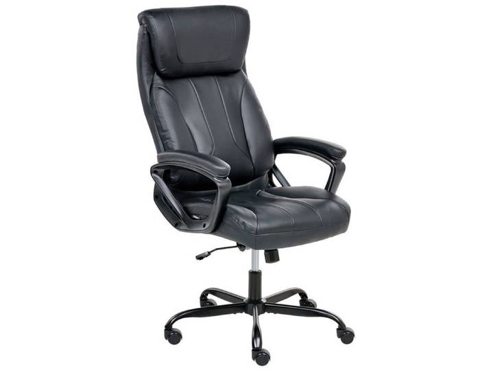 Fauteuil de bureau PROUD Cuir PU Noir