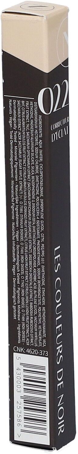 Les Couleurs de Noir Correcteur d'eclat 022 Moyen 1 St Make up