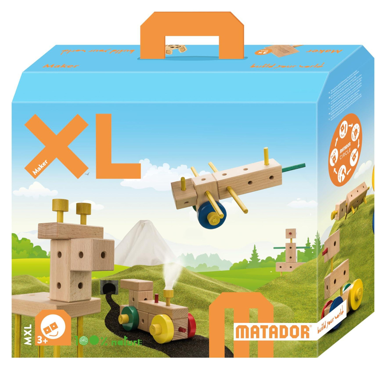 Matador houten bouwpakket Maker MXL van Matador Spielwaren