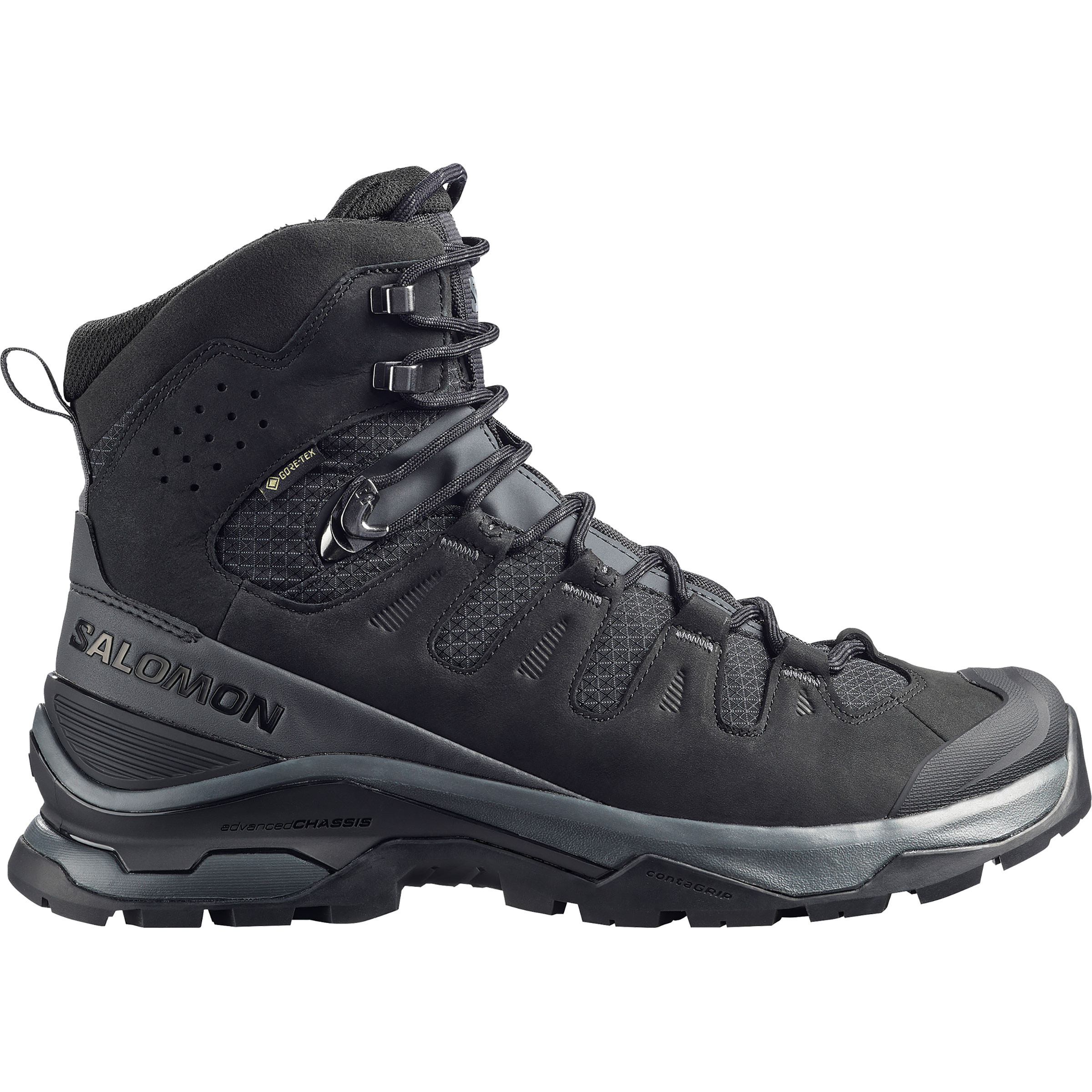 Salomon Quest 5 GTX Herren Wanderschuhe schwarz Größe 46.5 Trekking Wasserdicht