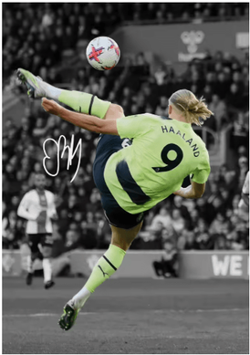 Inspire Picks Famous Soccer Player Canvas Poster Modern Football Wall Art For Home & Living Room Decor 9 20x30cm Unframed