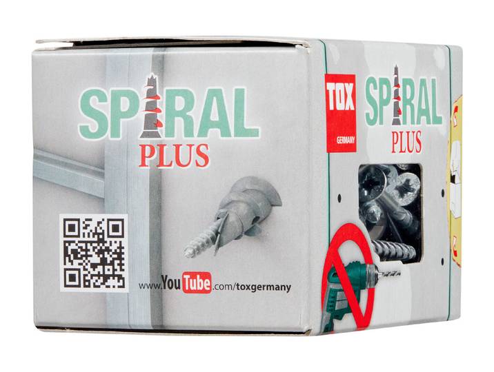 Tox Gipskarton-Dübel Spiral Plus 50 Stück