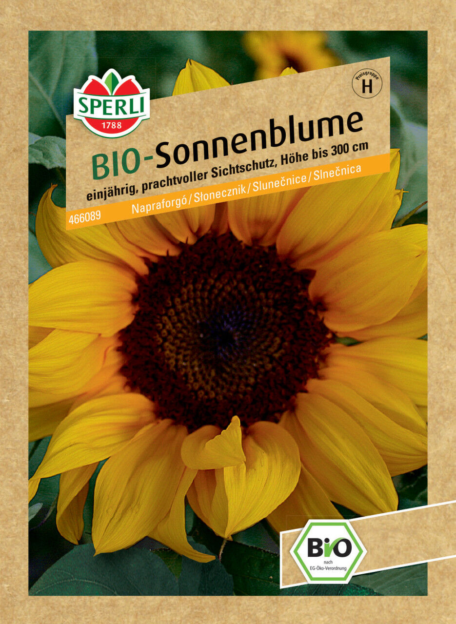 Sperli BIO Sonnenblume