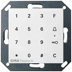 Gira Code Tastatur rws-gl Keyless In 260503