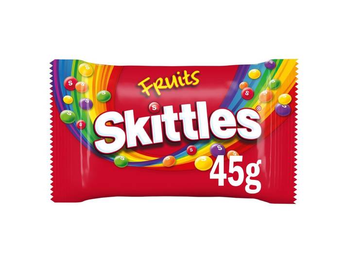 SKITTLES Fruits Bonbons Tendres Sachet 45 g