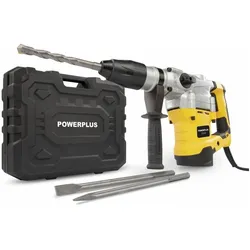 Powerplus, Bohrmaschine + Akkuschrauber, Bohrhammer 1600W - 3 Acc. (Bohrmaschine, Schlagbohrmaschine)