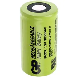 GP Batteries Mono (D)-Akku NiMH GP900DH 1.2 V 1 St. (900DH, D) (1 Stk., 9000 mAh), Batterien + Akkus