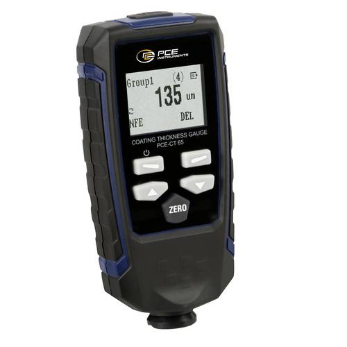 PCE Instruments Schichtdickenmessgerät PCE-CT 65 |0 ... 1350µm |0 ... 53,1 mils |Fe und NFe| Software |Messwertspeicher