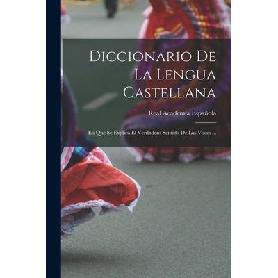 Diccionario De La Lengua Castellana, Taschenbuch von , Creative Media Partners, LLC, 978-1-01-617933-1