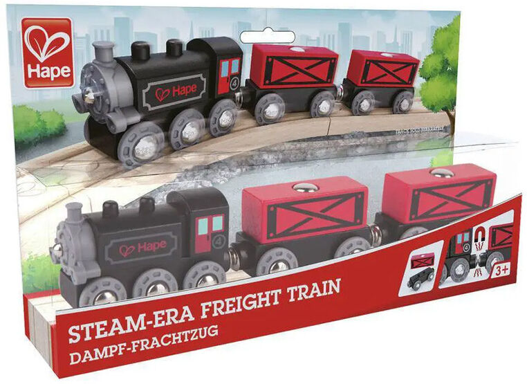 Train de marchandises à vapeur - Hape